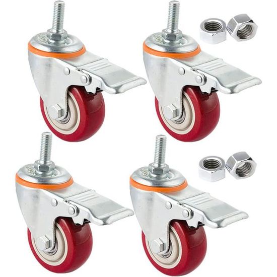 Kit Upgrade Finger Skateboard Lot De 4 Roues Pour Finger BMX - Roulements Inclus, En Uréthane, Couleurs Variées Roulements CNC Uréthane