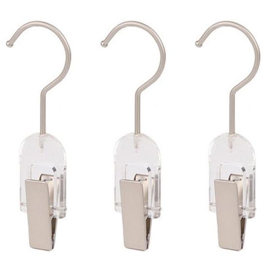 BETT 100 Morceaux De Crochet De Lumière De Noël Crochets Extérieurs Pour Les Guirlandes De Bardeau De Gouttiere Blanc Sunmostar