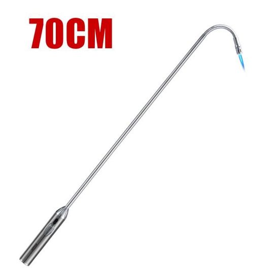 Long Briquet Flamme Bleue 70cm Ustensile De Cuisine Au Gaz Butane long-briquet-flamme-bleue-70cm-ustensile-de-cuisine-au-gaz-butane