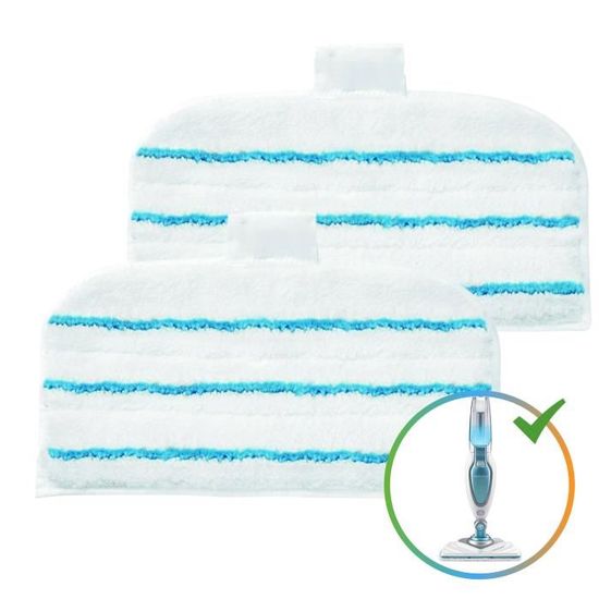BLUELIRR Lot de 6 lingettes nettoyantes pour Steam Mop