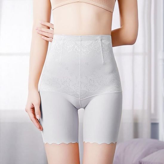 Culotte Gainante Shorty Femme Pour Ventre Plat - Taille Haute, Modelante, Sans Couture, Pour Robes Et Tenues Moulantes