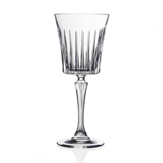 6 Verres à Pied INAO 21cl En Cristallin - Verre à Dégustation Vin Élégant - Novastyl