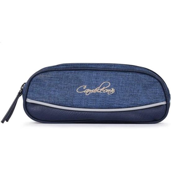 Trousse cole 24cm avec 2 compartiments Vintage Id ale pour la rentr e scolaire en primaire du CP au CM2320