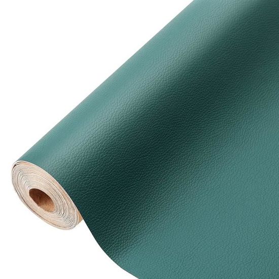 Patch De Réparation Auto-adhésif Pour Cuir Et Simili Cuir - Tissu 100 X 137 Cm - Pour Canapés, Sièges Auto, Sacs (orange)