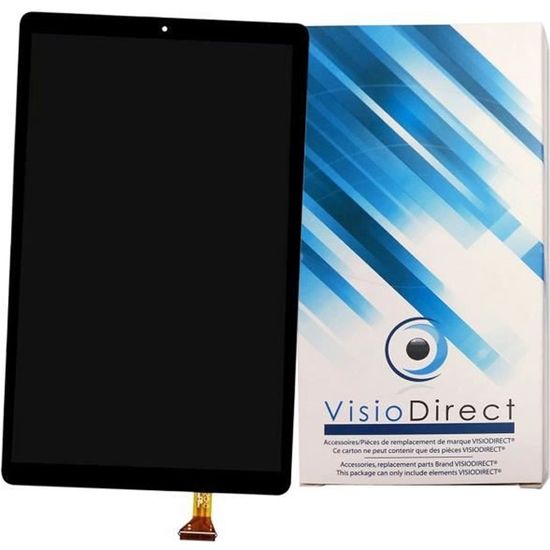 Ecran complet pour SAMSUNG Tab A 10.1 (2019) SM-T510 SM-T515 10.1" noir Vitre Tactile + Ecran LCD