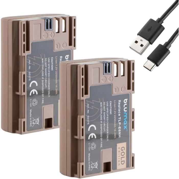 Lot De 2 Batteries LiPo 7,4V 1200mAh 20C – Pour Airsoft, Connecteur Mini Tamiya, Charge JST-XHR, 55g