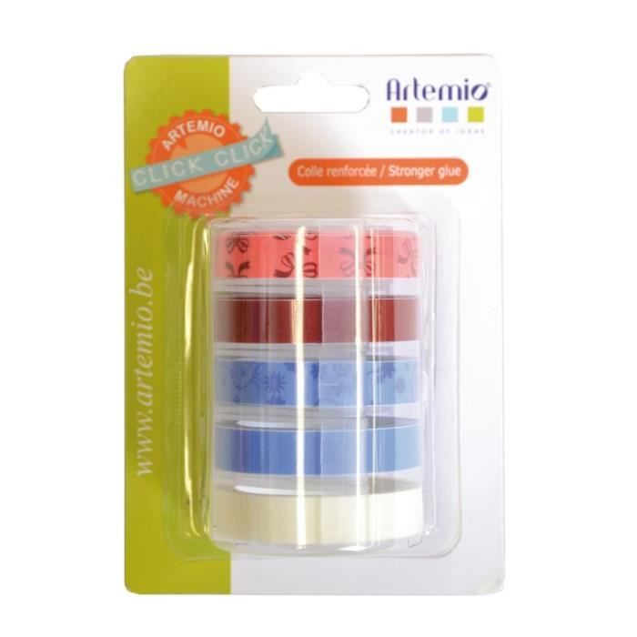 ARTEMIO Recharges pour Etiqueteuse 5 Rubans