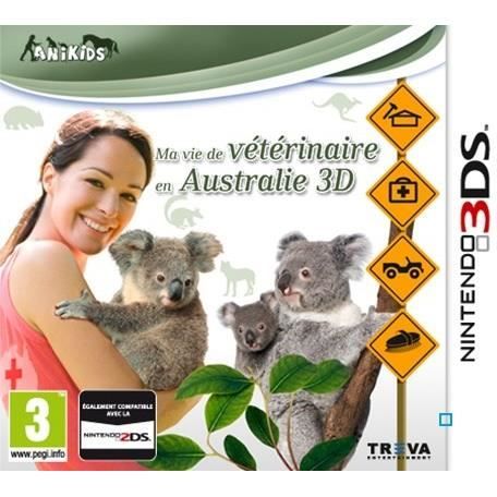 Ma Vie De Veterinaire 3d En Australie 3ds - vue 2