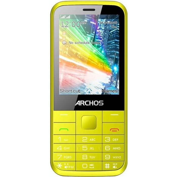 Archos F28 Jaune