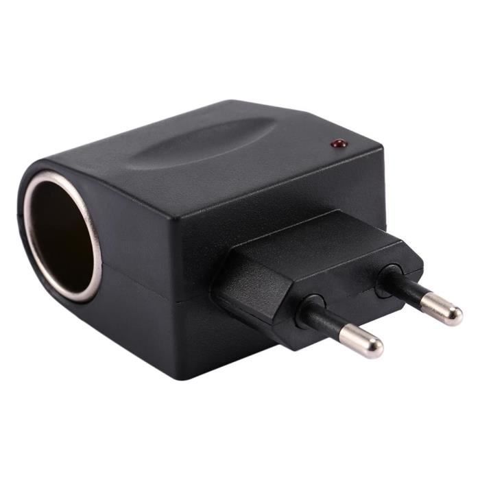 Chargeur secteur allume-cigare adaptateur de voiture 12v dc prise européenne