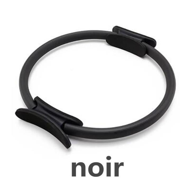 Qualité Yoga Pilates anneau magique enveloppement minceur musculation formation robuste PP + NBR matériel Yoga cercle-noir