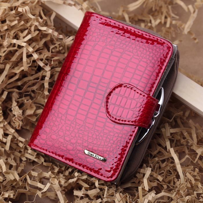 Sac à main en cuir pour femme zip Bag Card sac fourre-tout porte-monnaie RD-SJF70919732RD_1234