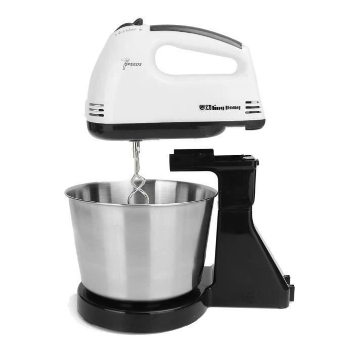 220v Batteur électrique 7 vitesse mixeur batteur fouet de cuisine maison Blanc Aw32790