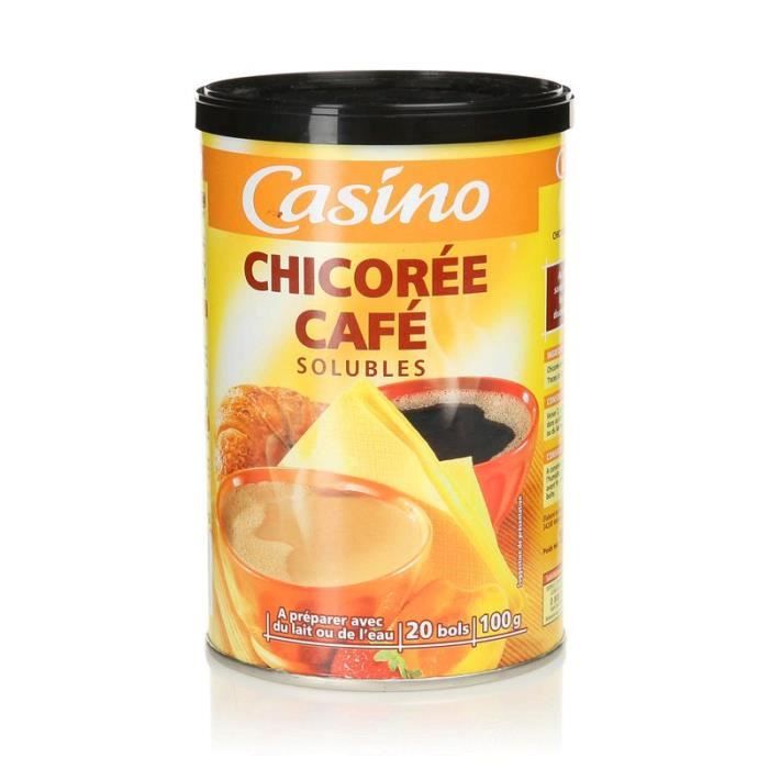 Chicorée Café solubles - La boite fer de 100 g