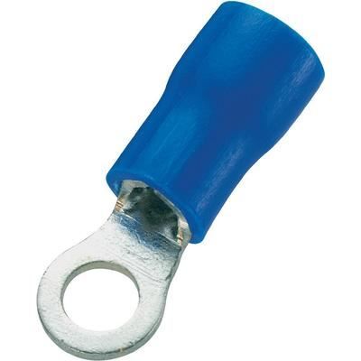100 cosses rondes M3,5 isolées 1,5-2,5 mm² bleu…