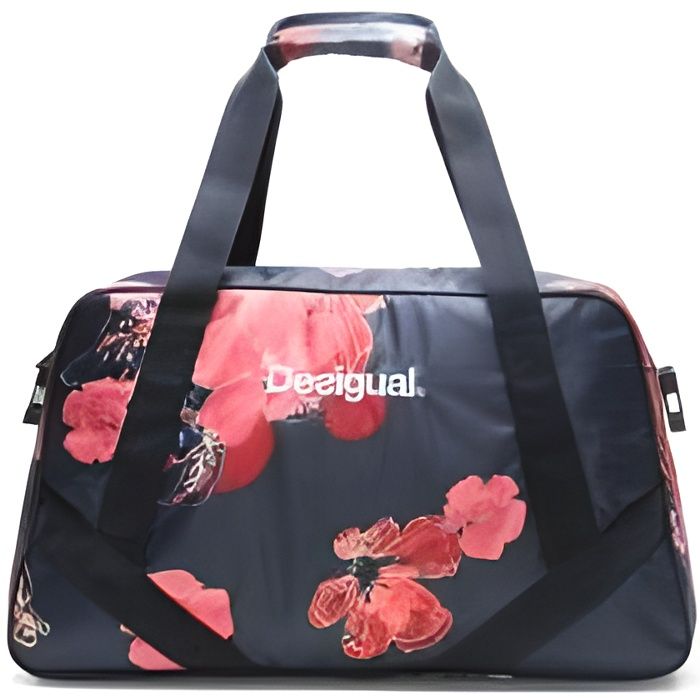Desigual Sac de Sport Scarlet Bloom Carry Bleu 18WQXW03