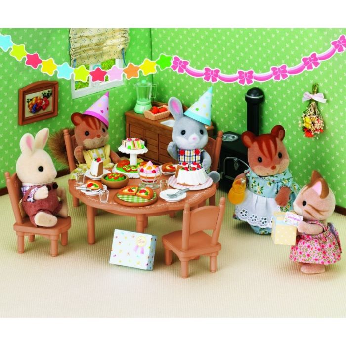 SYLVANIAN FAMILIES 4269 Set Surprise Partie - Le village