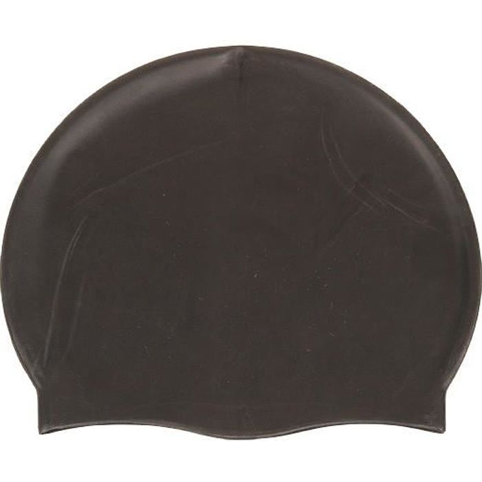 Bonnet de bain Silicone noir bonnet