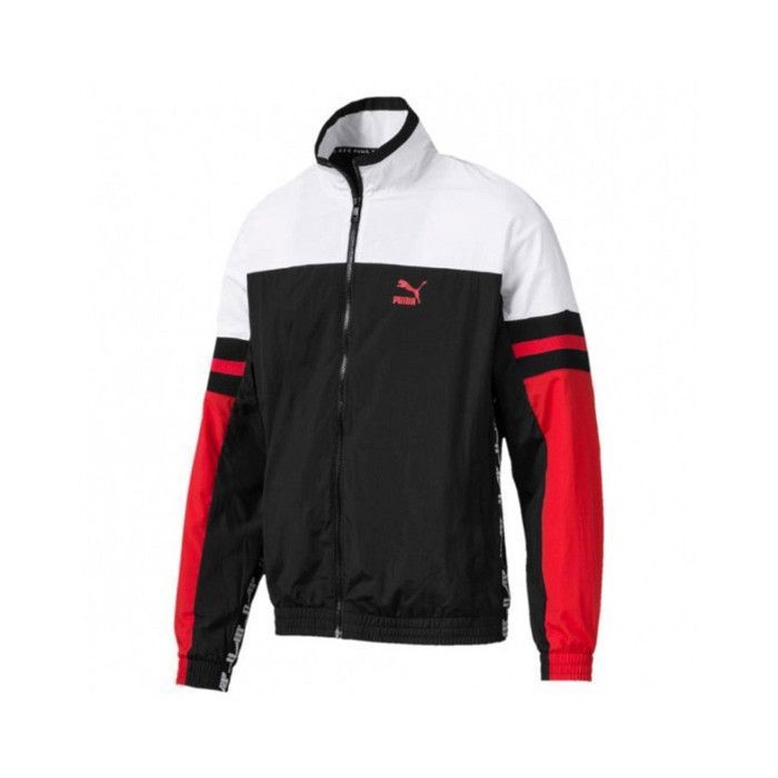Veste de survêtement Puma XTG Woven noir/rouge