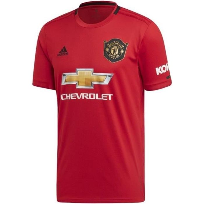 Maillot Manchester United Football Domicile Enfant 2019/2020 Adidas Rouge