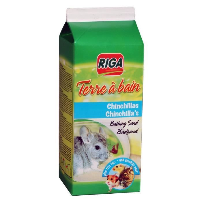 RIGA Terre à bain bain pour chinchilla - 1,3 kg