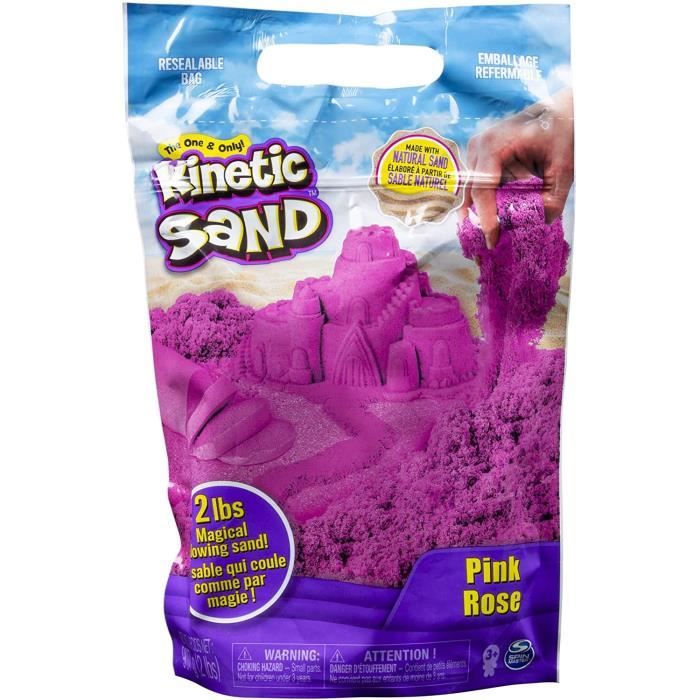 Kinetic Sand - Recharge Sable Rose - 907 grammes - Dès 3 ans