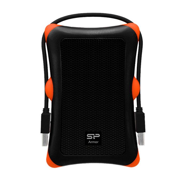 Boitier Disque Dur Externe ou SSD Housee Coque Antichoc 2.5- SATA, Silicon Power