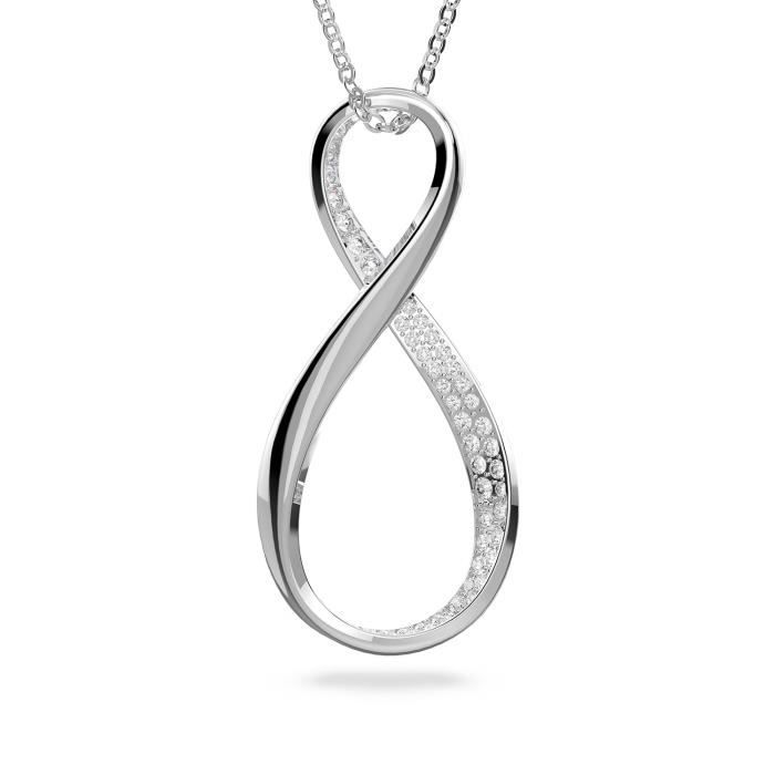 Collier femme - SWAROVSKI - Collier Swarovski Exist - Couleur de la matière:Blanc