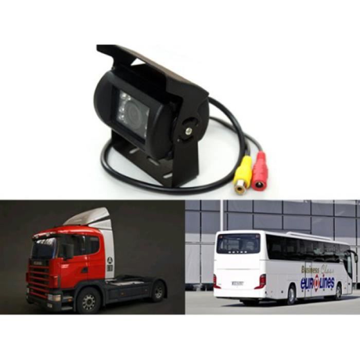 Caméra de recul arrière DC 12-24V HD pour caravane de bus de camion de voiture (noir) DE RECUL - CAMERA DE RECUL