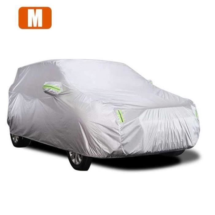 BTH19557-Housse De Voiture Couverture Complète Couvre Berline Avec Bande Réfléchissante Protection Solaire Anti Poussière UV M