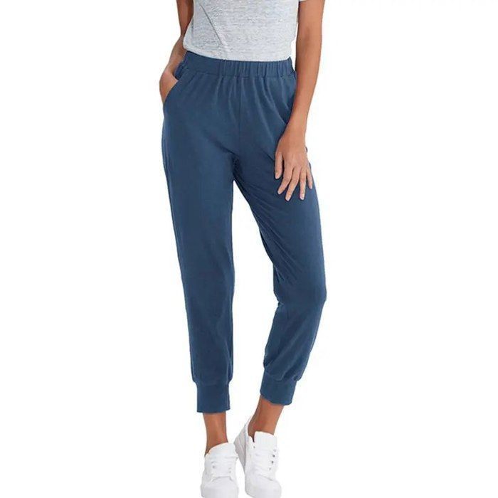 Pantalon De Sport Homme - Survêtement Jogging Ample, Taille Élastique, Polyester, Entrecuisse 20"