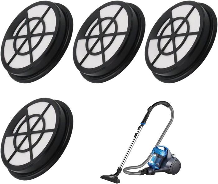 2 Filtri Di Ricambio Per Aspirapolvere Eureka Whirlwind NEN110A, NEN110B, NEN110D - Lavabili E Riutilizzabili