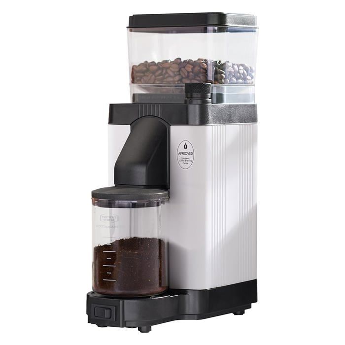 Moulin à café - MOCCAMASTER - KM5 Burr Grinder - Blanc Mat - Moulin automatique