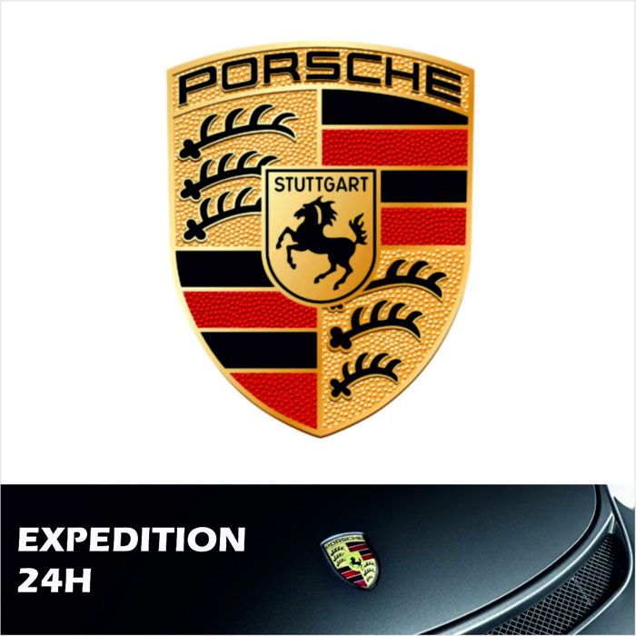 Emblème De Capot Moteur Porsche 911 F - Lettrage D'origine, Occasion