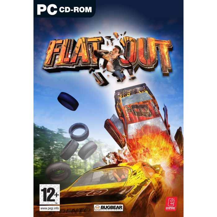 Bugbear Entertainment Flatout (PC Cd-Rom) – Jeu De Course Extrême Et Destruction – Version Multilingue