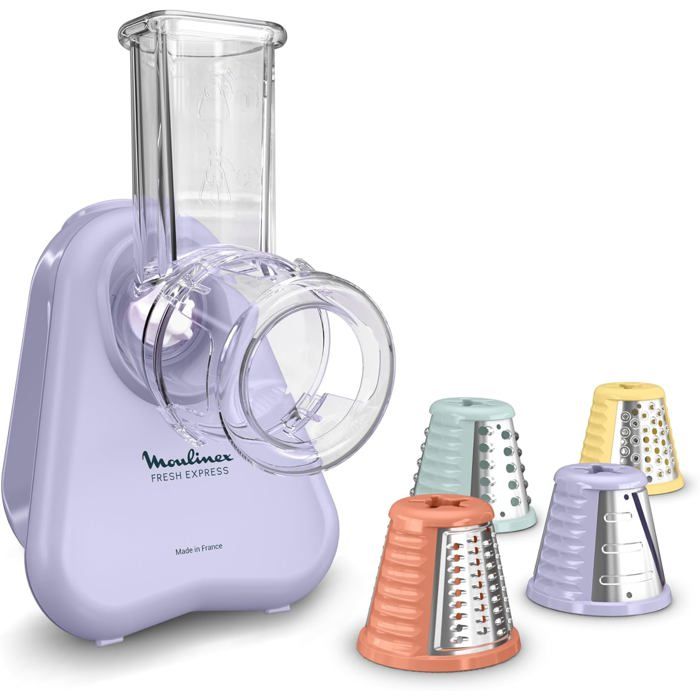 Découpe légumes électrique Moulinex Fresh Express DK8546E0 Émincer Trancher Râper