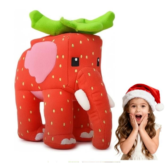 Comparer les prix de Jouets pour chiens et chats - Steal a Brainrot Jandel -Éléphant fraise peluches Peluche