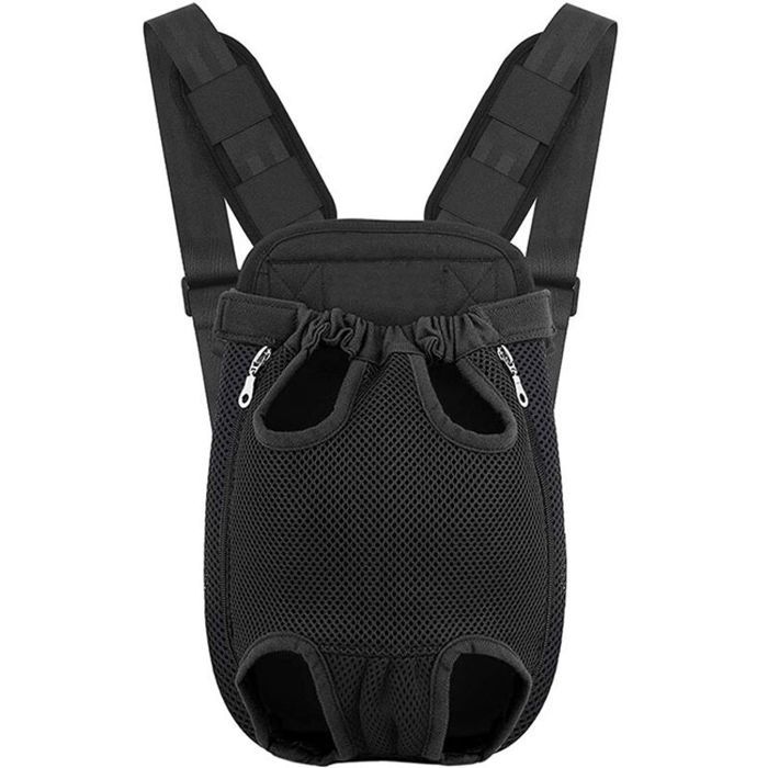 Sac de Transport de Voyage Sac à Dos de Transporteur Ventral Poitrine pour Petit Chien Chiot Chat pour Traveling Hiking Camping etc.