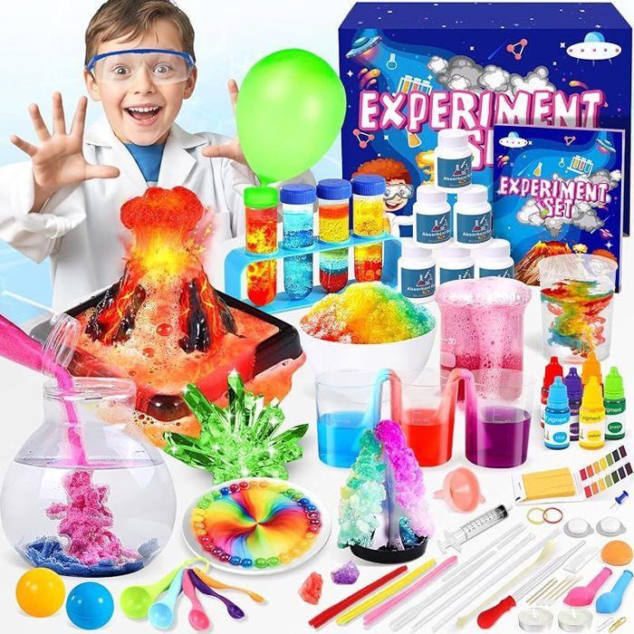 Dreamon – Coffret Magie Et Sciences STEM – 12 Tours + 75 Expériences – Dès 6 Ans – Cadeau Garçons Filles 6-12 Ans