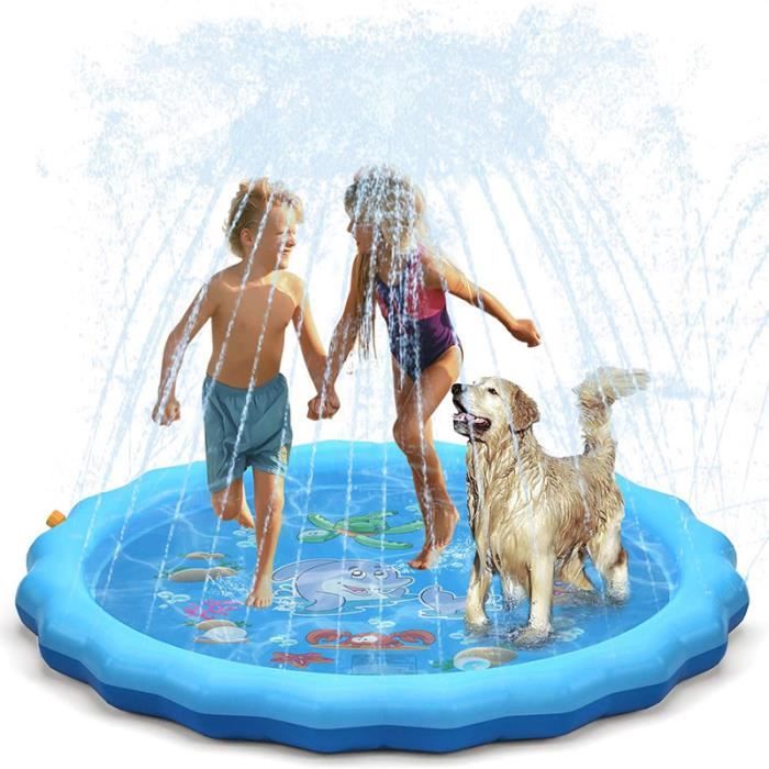 ZWOOS Arroseur Fusée à Eau – Rotation 360°, ABS, Hauteur Max 2m, Pour Jardin, Dès 3 Ans