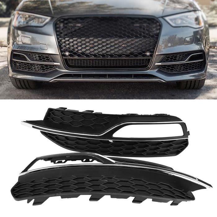 Grille Protection Phare Antibrouillard Avant – Compatible Audi TT 8J (2011-2014) – Look Sport & Protection Optimale (Paire)