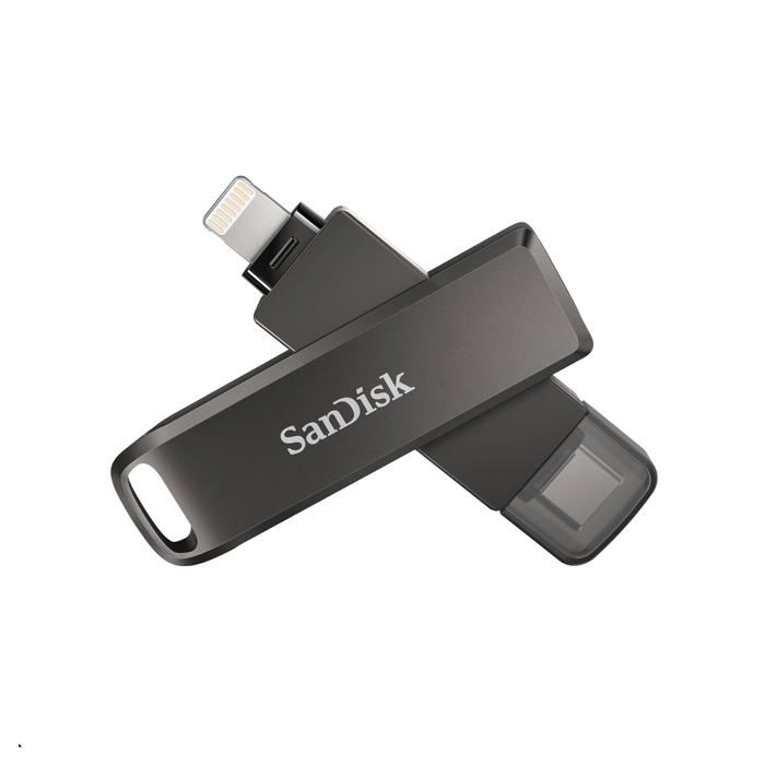 Clé USB - SanDisk - iXpand Flash Drive Luxe - 64 Go - USB 3.0 - Compatible iPhone/iPad Clé USB - SanDisk - iXpand Flash Drive Luxe - 64 Go - USB 3.0 - Compatible iPhone/iPad