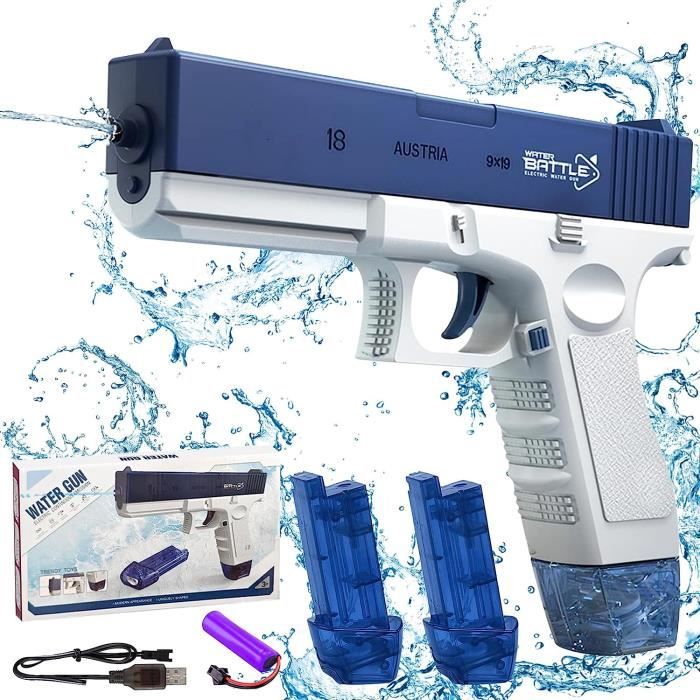 Pistolet à Eau électronique Longue Distance 51 Cm SUN And SPORT : King Jouet, Pistolets à Eau SUN And SPORT