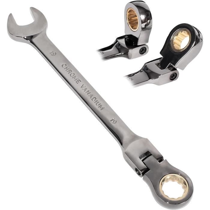 Cosmos Clé Mixte à Cliquet 17mm