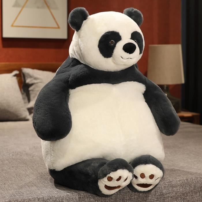 Fauteuil Panda En Peluche Pour Enfants - Canapé Mignon Doux Et Confortable Pour Garçons Et Filles