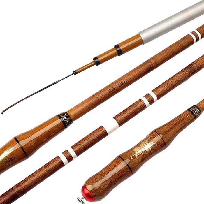 Canne à Pêche Télescopique Tenkara Courte - Canne Leurre Portable Et Robuste