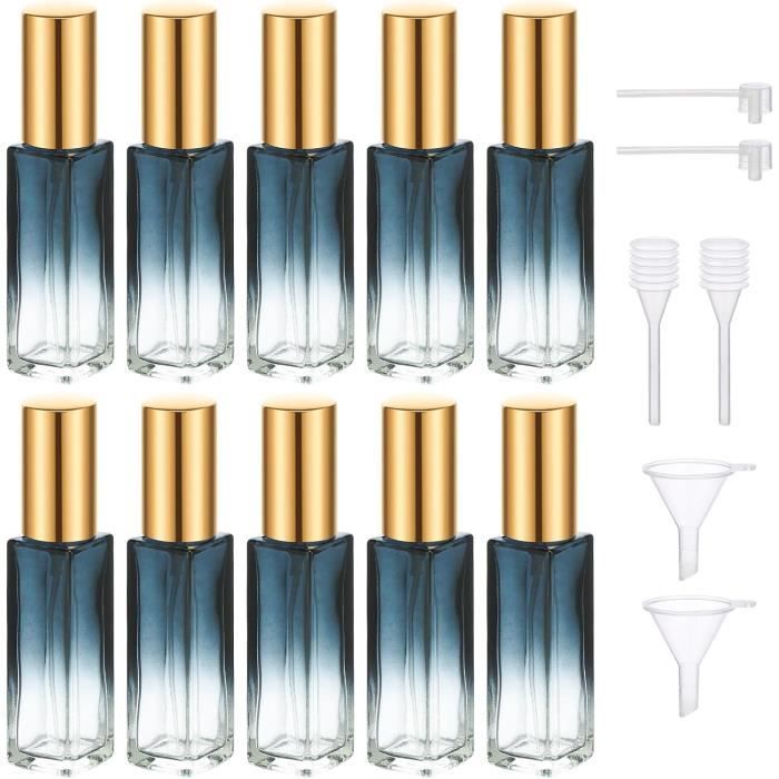Pompes Vaporisateur Parfum Aluminium – Lot De 10, Embouts Spray Fine Brume – Pour Flacons Vides Et DIY