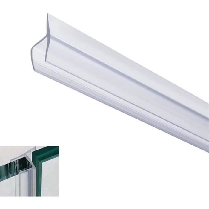 Joint de douche, joint de bas de porte de douche,pour verre de 6 à 12 mm (12 mm, type H, 200 cm)