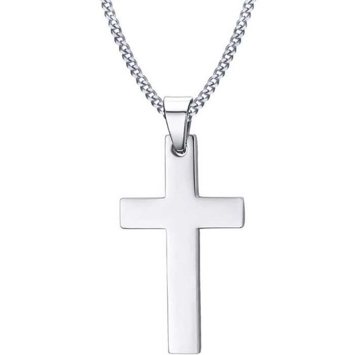collier pendentif croix femme