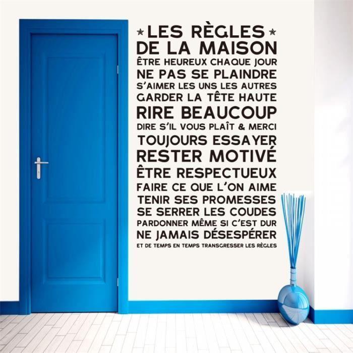 Modele Dark Vert Art Design Maison Regles Sticker Adhesifs Muraux Francais Version Famille Citation Etanche Amovible Maison Decor Achat Vente Stickers Cdiscount Modele Dark Vert Art Design Maison Regles Sticker Adhesifs Muraux Francais Version Famille Citation Etanche Amovible Maison Decor Achat Vente Stickers Cdiscount